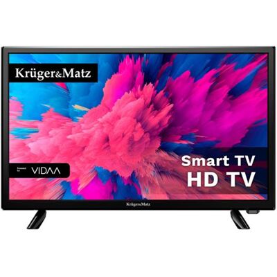 Kruger&Matz 24" HD Smart TV WiFi DVB-T2 Vidaa Kruger&Matz 24" HD Smart TV WiFi DVB-T2 Vidaa