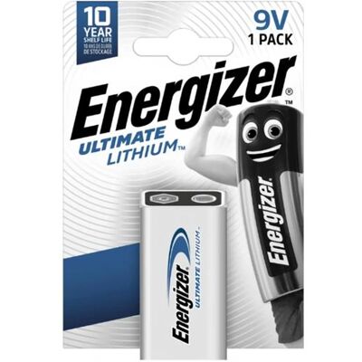 Baterie lithiová 9V ENERGIZER Ultimate 1ks / blistr –40°C Baterie lithiová 9V ENERGIZER Ultimate 1ks / blistr –40°C