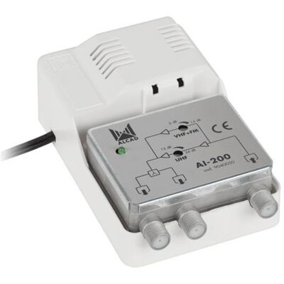 Anténní zesilovač ALCAD AI-200 Anténní zesilovač ALCAD AI-200