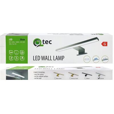 Qtek Svítidlo nad zrcadlo QTEC Q 303CH Qtek Svítidlo nad zrcadlo QTEC Q 303CH