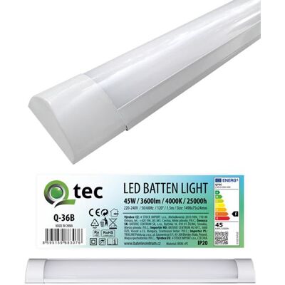 Qtek Svítidlo pod linku QTEC Q-36B 45W LED BATTEN LIGHT Qtek Svítidlo pod linku QTEC Q-36B 45W LED BATTEN LIGHT