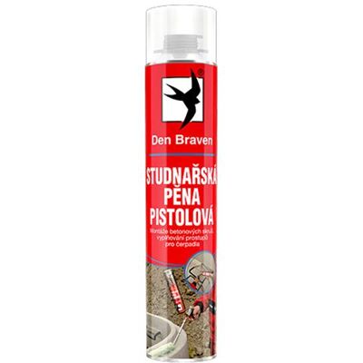 Studnařská pěna DEN BRAVEN pistolová 750ml Studnařská pěna DEN BRAVEN pistolová 750ml