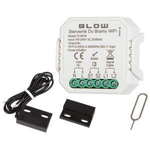 WiFi ovladač brány garáže Blow - Model 72-081 - Chytrá dálková ovládání WiFi ovladač brány garáže Blow - Model 72-081 - Chytrá dálková ovládání