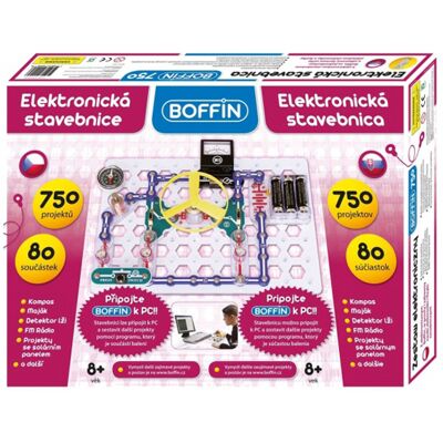 Elektronická stavebnice BOFFIN I 750 Elektronická stavebnice BOFFIN I 750