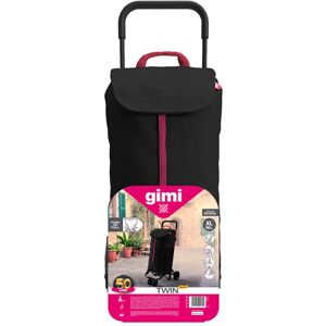 Vozík nákupní GIMI Twin Black 52l 169324 Vozík nákupní GIMI Twin Black 52l 169324