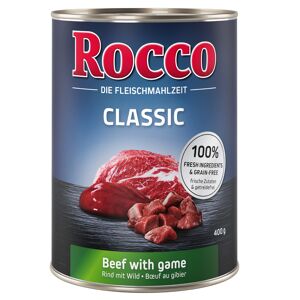 Rocco jedna konzerva 1 x 400 g - Classic: hovězí se zvěřinou