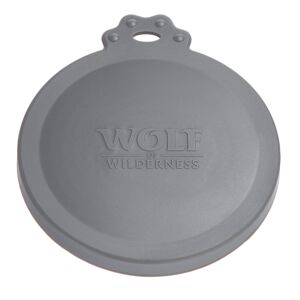 Wolf of Wilderness víko na konzervu - 1 kus, Ø 7,5 cm (400 g) + Ø 10 cm (800 g)