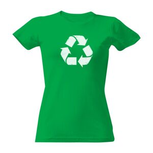 Originálne tričká - argo.sk Tričko s potiskem Recyklace tričko dámské