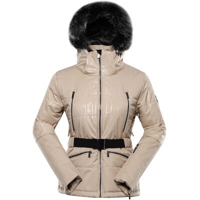 Dámská lyžařská bunda s membránou ptx snow ALPINE PRO DAMA white pepper - unisex - S-L Dámská lyžařská bunda s membránou ptx snow ALPINE PRO DAMA white pepper - unisex - S-L
