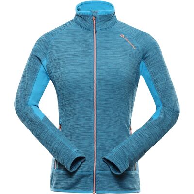 Dámská rychleschnoucí mikina ALPINE PRO ONNECA gibraltar sea - unisex - modrá - L (L) Dámská rychleschnoucí mikina ALPINE PRO ONNECA gibraltar sea - unisex - modrá - L (L)