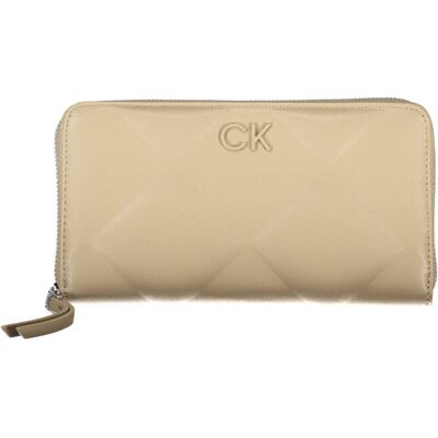 Dámská peněženka Calvin Klein béžová - female - krémová - One size Dámská peněženka Calvin Klein béžová - female - krémová - One size