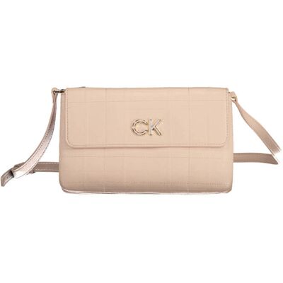 Calvin Klein růžová dámská kabelka - unisex - krémová - One size Calvin Klein růžová dámská kabelka - unisex - krémová - One size