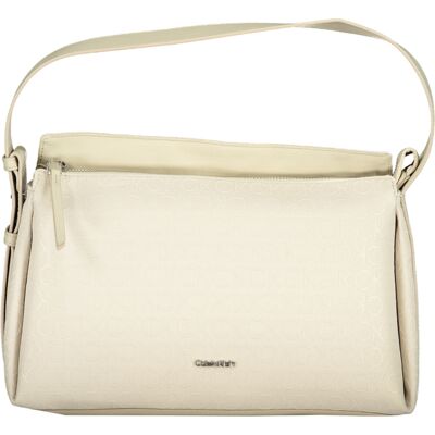 Béžová kabelka Calvin Klein - unisex - krémová - One size Béžová kabelka Calvin Klein - unisex - krémová - One size