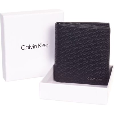 CALVIN KLEIN BLACK MEN'S WALLET - male - černá - One size CALVIN KLEIN BLACK MEN'S WALLET - male - černá - One size