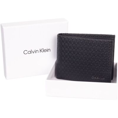 CALVIN KLEIN BLACK MEN'S WALLET - male - černá - One size CALVIN KLEIN BLACK MEN'S WALLET - male - černá - One size