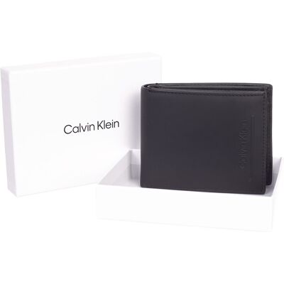 CALVIN KLEIN BLACK MEN'S WALLET - male - černá - One size CALVIN KLEIN BLACK MEN'S WALLET - male - černá - One size