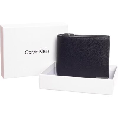 CALVIN KLEIN MEN'S WALLET BLACK - male - černá - One size CALVIN KLEIN MEN'S WALLET BLACK - male - černá - One size