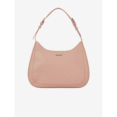 Růžová dámská vzorovaná kabelka Calvin Klein - Dámské - unisex - krémová - One size Růžová dámská vzorovaná kabelka Calvin Klein - Dámské - unisex - krémová - One size