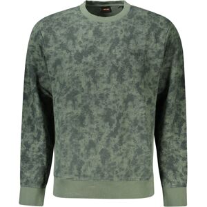 HUGO BOSS zelená mikina bez kapuce - male - zelená - XXL HUGO BOSS zelená mikina bez kapuce - male - zelená - XXL