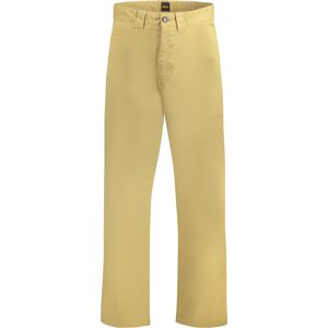 Pánské kalhoty HUGO BOSS hnědé - male - kaki - 35L32 Pánské kalhoty HUGO BOSS hnědé - male - kaki - 35L32
