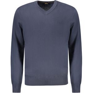 Pánský svetr HUGO BOSS modrý - male - modrá - S Pánský svetr HUGO BOSS modrý - male - modrá - S