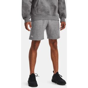 Pánské kraťasy Under Armour Rival Fleece Shorts - male - šedá - XXL Pánské kraťasy Under Armour Rival Fleece Shorts - male - šedá - XXL