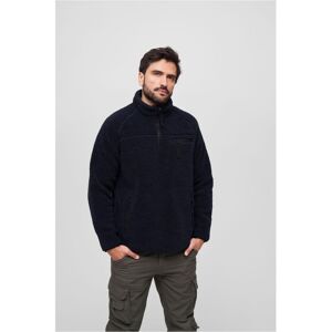 Pánská mikina Brandit Teddyfleece Troyer - male - černá - 3XL Pánská mikina Brandit Teddyfleece Troyer - male - černá - 3XL
