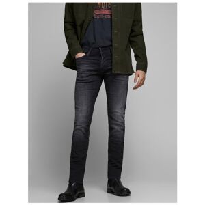 Černé slim fit džíny Jack & Jones Glenn - Pánské - male - černá - W28 L32 Černé slim fit džíny Jack & Jones Glenn - Pánské - male - černá - W28 L32