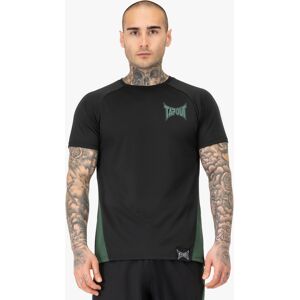 Tréninkové tričko TapOut - černá zelená - XXL Tréninkové tričko TapOut - černá zelená - XXL