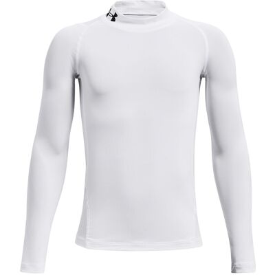 Chlapecké funkční tričko Under Armour HG Armour Mock LS - male - šedá - M Chlapecké funkční tričko Under Armour HG Armour Mock LS - male - šedá - M