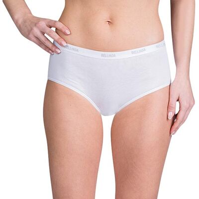 Bellinda LADIES COTTON BOXER - Women's cotton panties - white - female - šedá - L Bellinda LADIES COTTON BOXER - Women's cotton panties - white - female - šedá - L