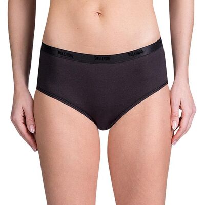 Bellinda LADIES COTTON BOXER - Women's cotton panties - black - female - černá - XL Bellinda LADIES COTTON BOXER - Women's cotton panties - black - female - černá - XL