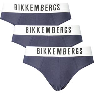 BIKKEMBERGS MEN'S BLUE SLIP - male - modrá - XXL BIKKEMBERGS MEN'S BLUE SLIP - male - modrá - XXL