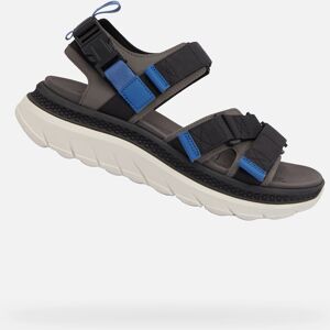 Tmavě modré pánské sandály Geox Spherica Actif X S - Pánské - male - šedá - 42 Tmavě modré pánské sandály Geox Spherica Actif X S - Pánské - male - šedá - 42