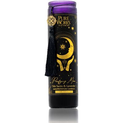Song of India Vonná svíčka Pure Works - Palo Santo & Levander 300 g Song of India Vonná svíčka Pure Works - Palo Santo & Levander 300 g