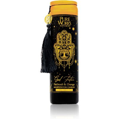 Song of India Vonná svíčka Pure Works - Patchouli & Orange 300 g Song of India Vonná svíčka Pure Works - Patchouli & Orange 300 g