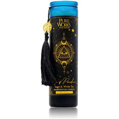 Song of India Vonná svíčka Pure Works - Sage & White Tea 300 g Song of India Vonná svíčka Pure Works - Sage & White Tea 300 g