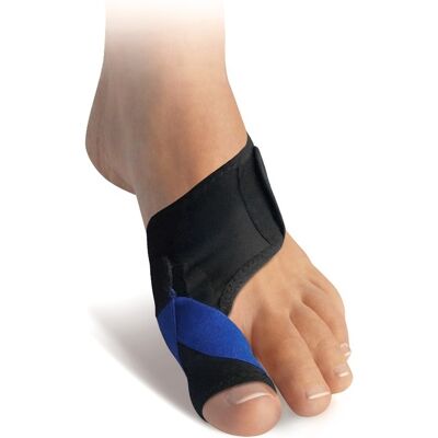 Svorto 028 Bandáž Hallux Valgus s gelovým chráničem kloubu palce vel. L/XL (40–43) pravá 1 ks Svorto 028 Bandáž Hallux Valgus s gelovým chráničem kloubu palce vel. L/XL (40–43) pravá 1 ks