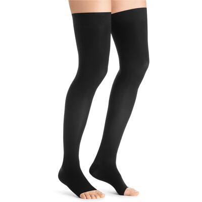 JOBST Ultra Sheer KT 1 Stehenní punčochy bez špice vel. II 1 pár černé JOBST Ultra Sheer KT 1 Stehenní punčochy bez špice vel. II 1 pár černé