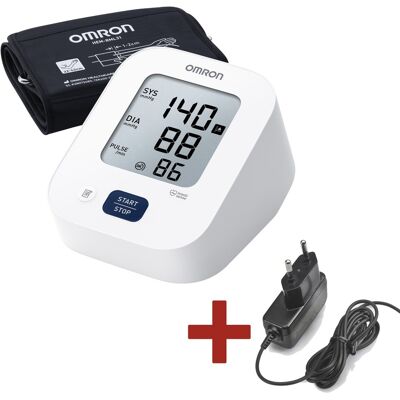 Omron M2 digitální tonometr + AC pažní se síťovým zdrojem Omron M2 digitální tonometr + AC pažní se síťovým zdrojem