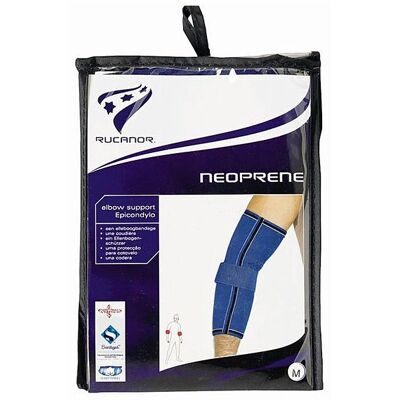 Rucanor Podpora loktu Epicondylo Elbow, Barva: modrá Velikost: S Rucanor Podpora loktu Epicondylo Elbow, Barva: modrá Velikost: S
