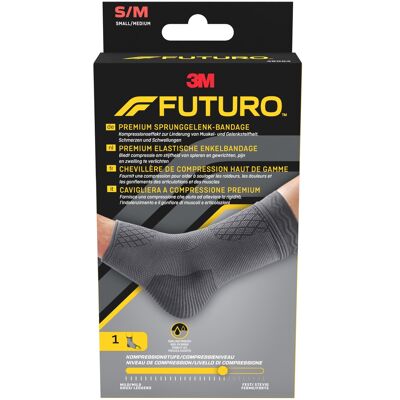 3M FUTURO™ Prémiová kompresní bandáž na kotník vel. S/M 3M FUTURO™ Prémiová kompresní bandáž na kotník vel. S/M