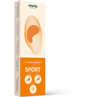 Svorto 073 Vložky Sport BALANCE vel. 45-46 1 pár Svorto 073 Vložky Sport BALANCE vel. 45-46 1 pár