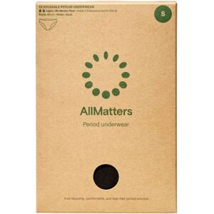 AllMatters Menstruační kalhotky - bikiny vel. S 1 ks černé AllMatters Menstruační kalhotky - bikiny vel. S 1 ks černé