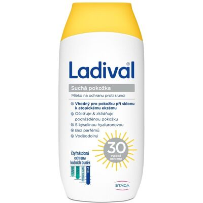 Ladival SPF 30 Ochranné Mléko pro Suchou Kůži - Ochrana Slunce Ladival SPF 30 Ochranné Mléko pro Suchou Kůži - Ochrana Slunce