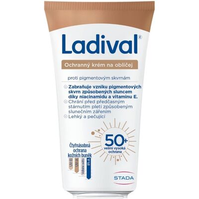 Ladival Krém na opalování s vitamínem E SPF 50+ - Ochrana pleti Ladival Krém na opalování s vitamínem E SPF 50+ - Ochrana pleti