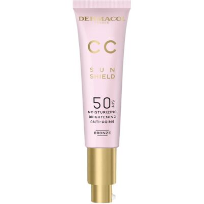 Dermacol SUN Shield CC krém SPF50 Bronze 30 ml Dermacol SUN Shield CC krém SPF50 Bronze 30 ml