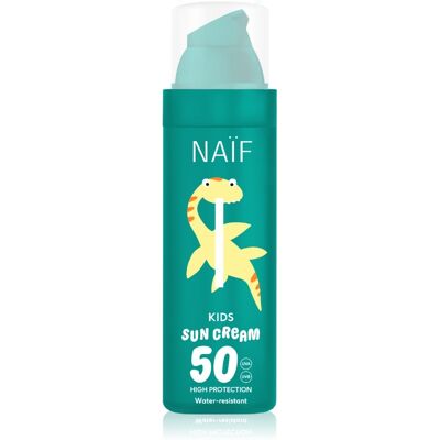 NAIF Dětský ochranný krém na opalování SPF 50 100 ml NAIF Dětský ochranný krém na opalování SPF 50 100 ml