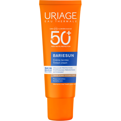 Uriage Bariésun Tónovaný opalovací krém SPF50+ zlatý odstín 50 ml Uriage Bariésun Tónovaný opalovací krém SPF50+ zlatý odstín 50 ml