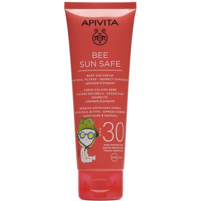 Apivita Bee Sun Safe Baby Opalovací krém SPF30 - Krém na opalování pro děti Apivita Bee Sun Safe Baby Opalovací krém SPF30 - Krém na opalování pro děti